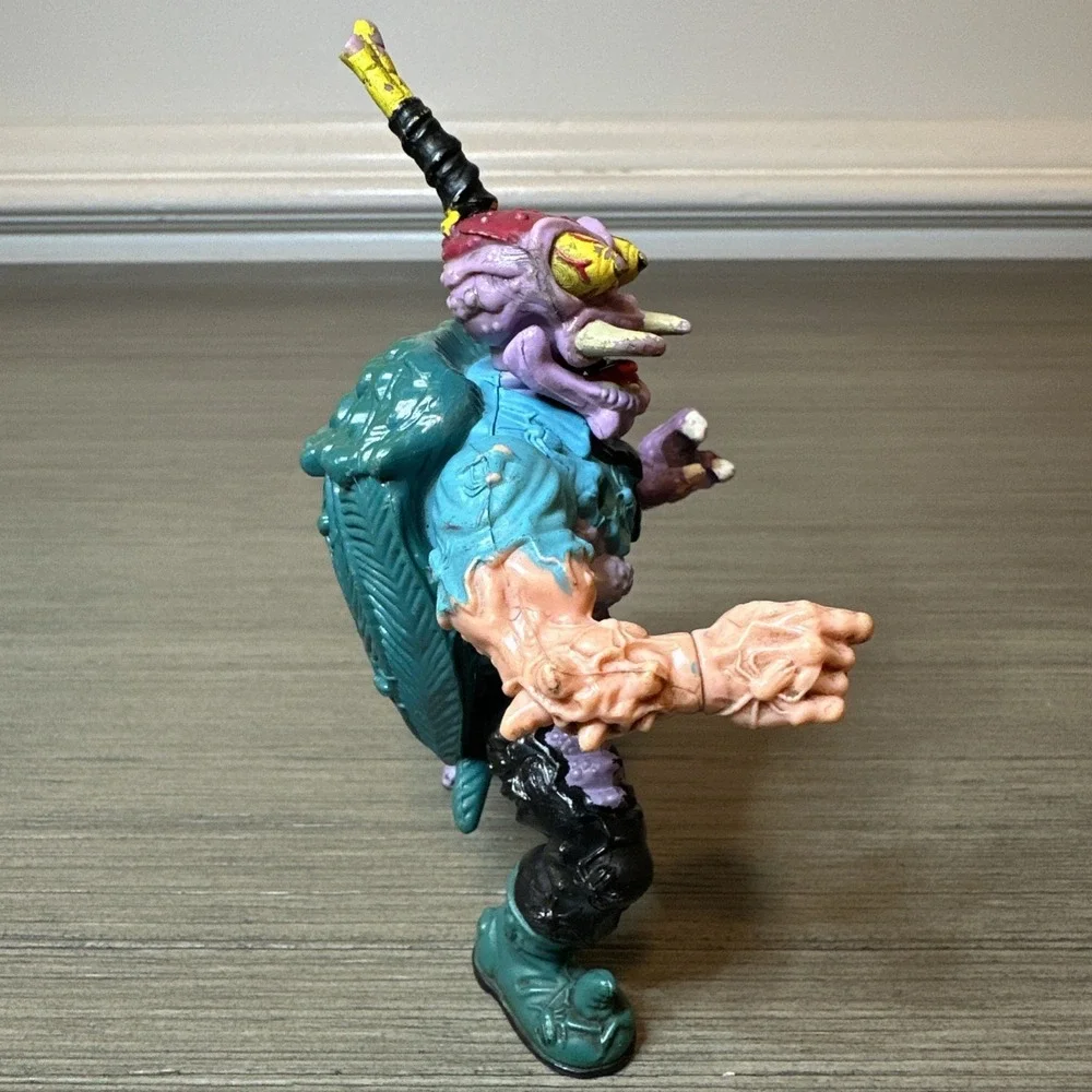 Vintage 1990 Scumbug Teenage Mutant Ninja Turtles TMNT Playmates Figure Villain